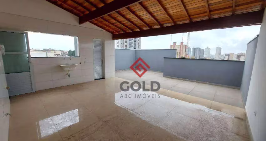 Cobertura com 2 dormitórios à venda, 54 m² por R$ 560.000 - Vila Curuçá - Santo André/SP