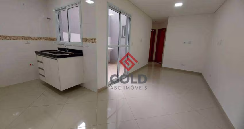 Apartamento com 2 dormitórios para alugar, 50 m² por R$ 1.926,00/mês - Parque Capuava - Santo André/SP