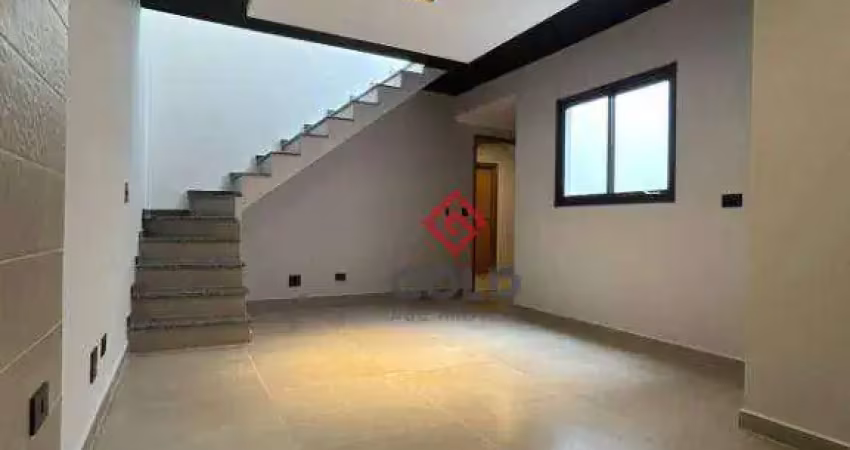 Cobertura com 2 dormitórios à venda, 87 m² por R$ 425.000,00 - Vila Floresta - Santo André/SP