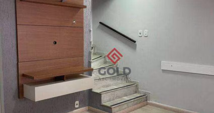 Sobrado à venda, 143 m² por R$ 430.000,00 - Jardim Santo Antônio - Santo André/SP
