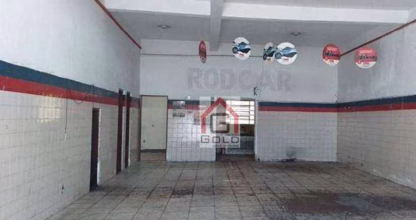 Salão para alugar, 130 m² por R$ 6.533,33/mês - Parque das Nações - Santo André/SP