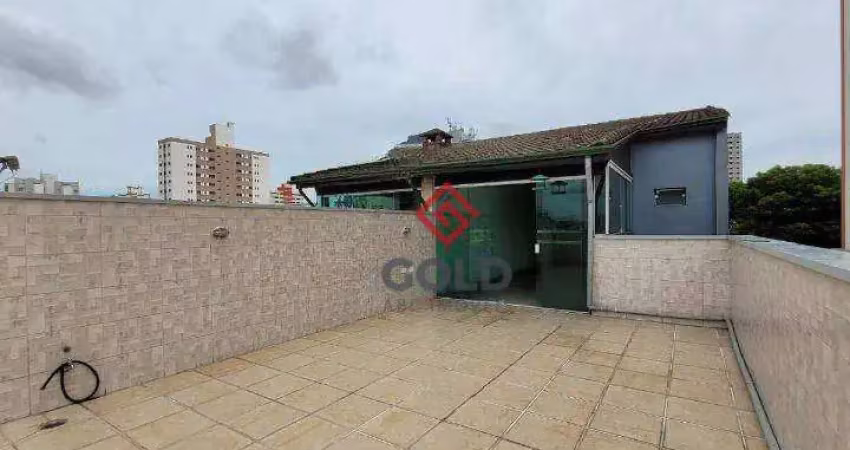 Cobertura para alugar, 144 m² por R$ 3.002,01/mês - Parque das Nações - Santo André/SP