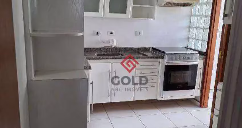 Apartamento com 2 dormitórios para alugar, 73 m² por r$ 3.450,00/mês - jardim bela vista - santo andré/sp