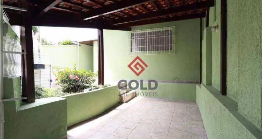Casa com 2 dormitórios para alugar, 135 m² por R$ 3.540,00/mês - Vila Bastos - Santo André/SP