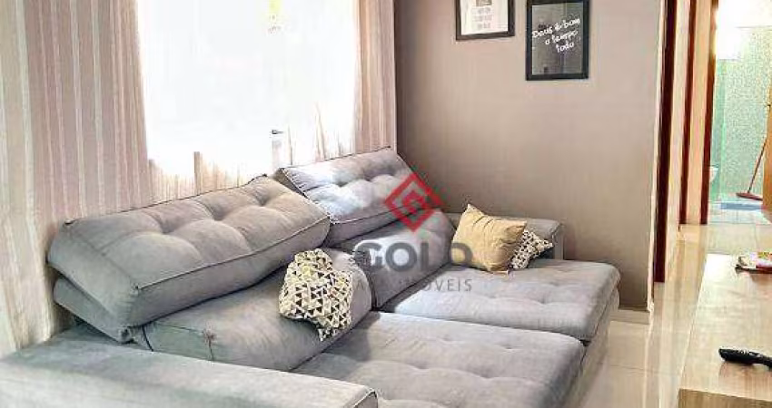 Apartamento com 2 dormitórios à venda, 51 m² por R$ 300.000,00 - Parque Capuava - Santo André/SP