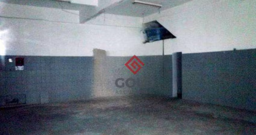 Salão para alugar, 100 m² por R$ 2.150,00/mês - Vila Camilópolis - Santo André/SP