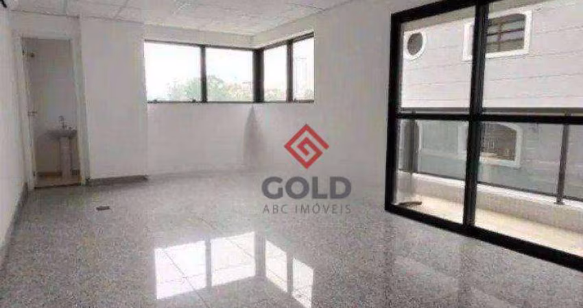 Sala para alugar, 36 m² por R$ 2.788,09/mês - Jardim - Santo André/SP