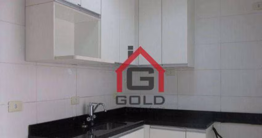 Apartamento com 2 dormitórios para alugar, 50 m² por R$ 1.901,55/mês - Parque Oratório - Santo André/SP