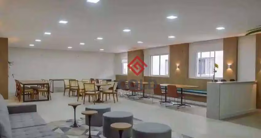 Apartamento com 1 dormitório para alugar, 35 m² por r$ 1.430,00/mês - jardim são savério - são paulo/sp