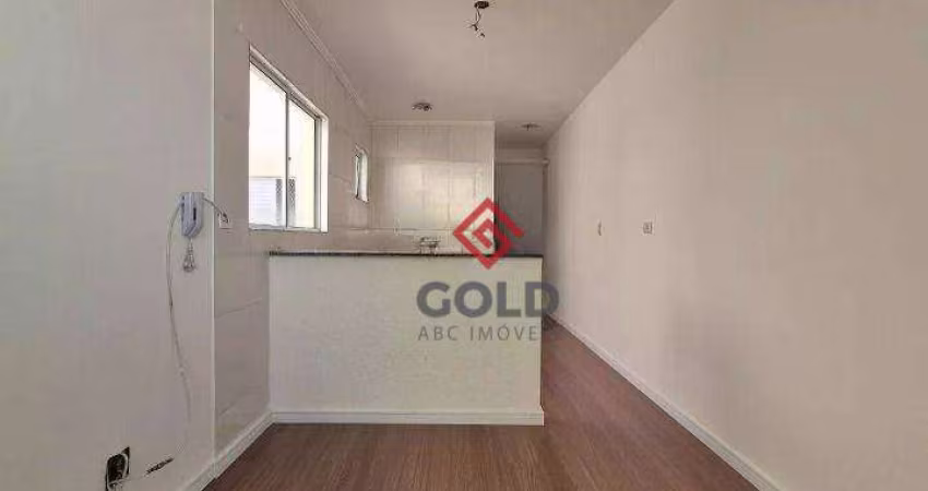 Apartamento à venda, 48 m² por R$ 255.000,00 - Utinga - Santo André/SP