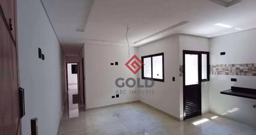 Apartamento com 3 dormitórios à venda, 90 m² por r$ 590.000,00 - parque das nações - santo andré/sp