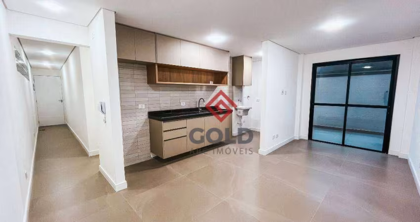 Apartamento com 2 dormitórios para alugar, 84 m² por R$ 4.100,00/mês - Jardim - Santo André/SP