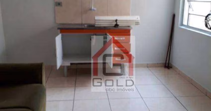 Kitnet com 1 dormitório para alugar, 25 m² - Vila São Pedro - Santo André/SP