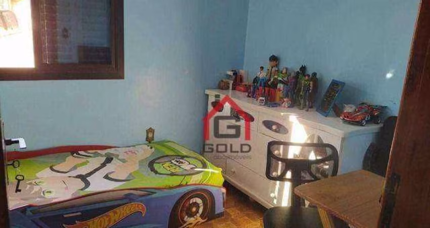 Sobrado com 3 dormitórios para alugar, 241 m² por R$ 3.429,75/mês - Parque Oratório - Santo André/SP