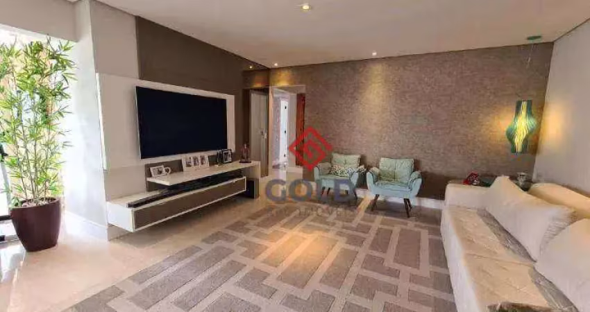 Apartamento com 3 dormitórios à venda, 126 m² - Vila Floresta - Santo André/SP
