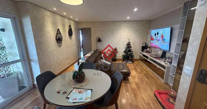 Apartamento com 3 dormitórios à venda, 126 m² - Vila Floresta - Santo André/SP
