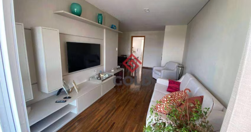 Apartamento com 3 dormitórios à venda, 110 m² - Jardim - Santo André/SP