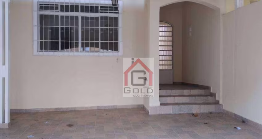 Casa com 2 dormitórios para alugar, 80 m² - Parque das Nações - Santo André/SP