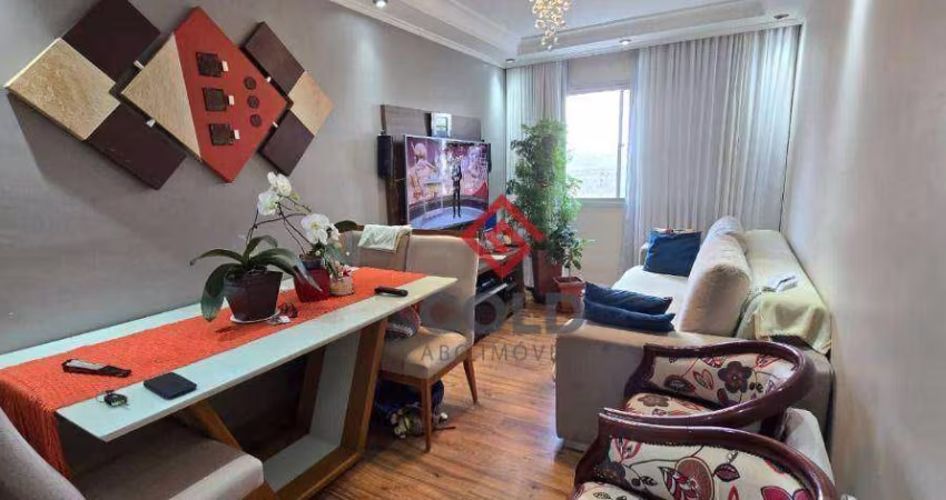 Apartamento com 2 dormitórios à venda, 51 m² - Parque das Nações - Santo André/SP