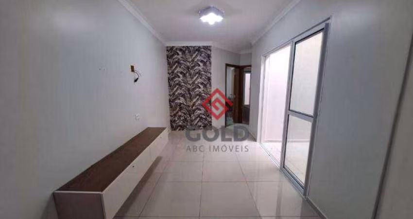 Apartamento com 2 dormitórios para alugar, 45 m² por R$ 2.410,00/mês - Jardim Paraíso - Santo André/SP