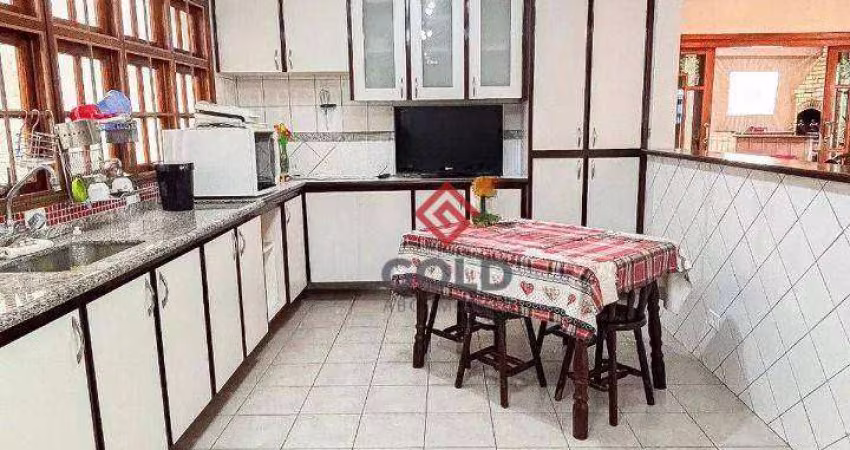 Sobrado com 3 dormitórios, 338 m² - venda por ou aluguel - Campestre - Santo André/SP