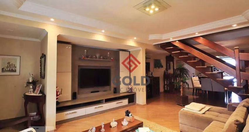 Casa com 3 dormitórios para alugar, 266 m² por R$ 8.074,00/mês - Paraíso - Santo André/SP