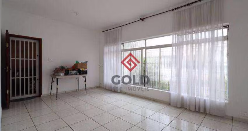 Casa com 2 dormitórios para alugar, 120 m²- Vila Curuçá - Santo André/SP