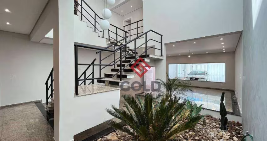 Sobrado com 3 dormitórios à venda, 244 m² por r$ 1.400.000,00 - parque bandeirante - santo andré/sp