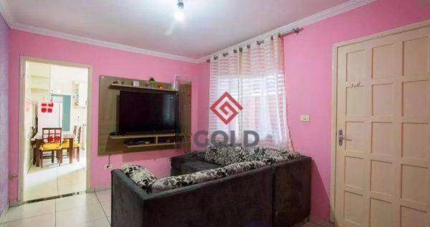 Casa com 3 dormitórios, 217 m² - venda por R$ 550.000,00 ou aluguel por R$ 2.220,01/mês - Vila Tibiriçá - Santo André/SP