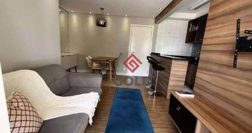 Apartamento com 2 dormitórios à venda, 56 m² por r$ 565.000,00 - campestre - santo andré/sp