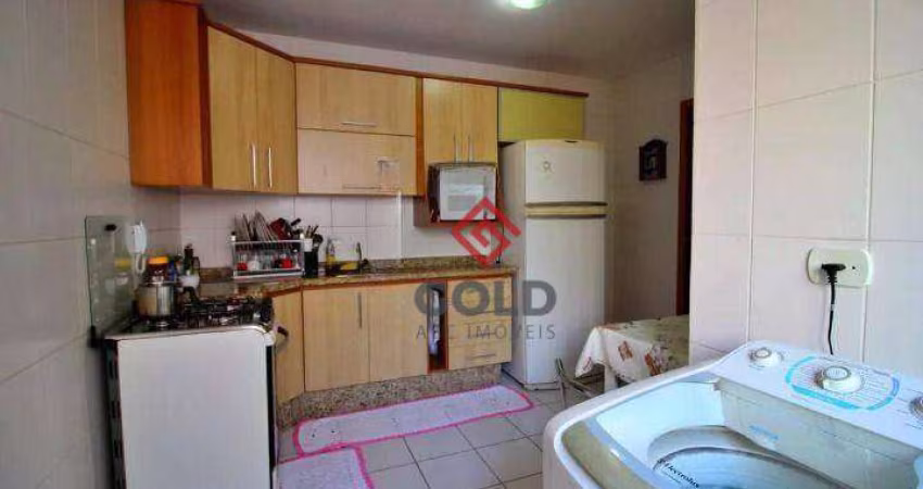 Apartamento com 3 dormitórios para alugar, 87 m² - Vila Eldízia - Santo André/SP