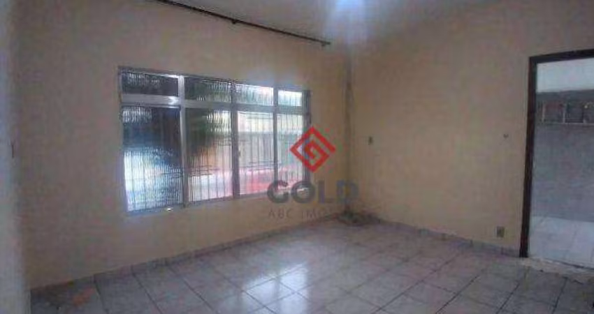 Casa com 2 dormitórios para alugar, 103 m² por R$ 2.557,00/mês - Vila Príncipe de Gales - Santo André/SP