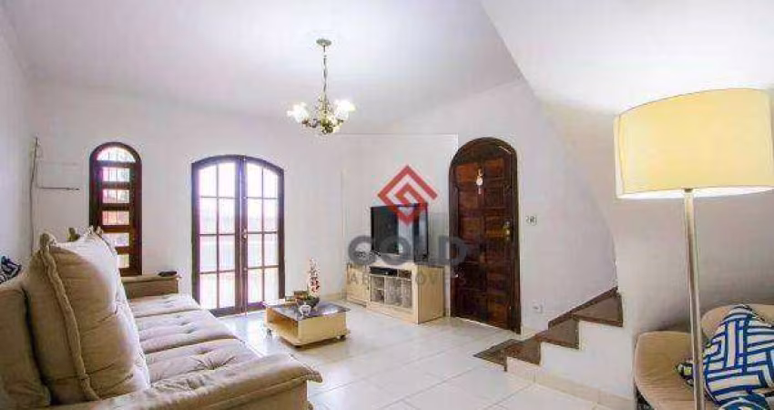 Sobrado com 3 dormitórios à venda, 278 m² por R$ 901.000,00 - Vila Valparaíso - Santo André/SP