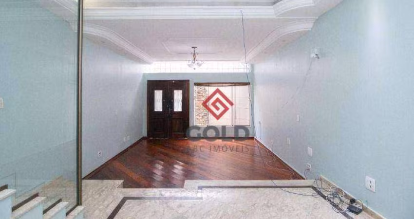 Casa com 4 dormitórios para alugar, 144 m² por R$ 4.311,00/mês - Vila Bastos - Santo André/SP