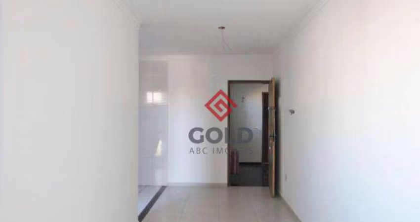Apartamento com 2 dormitórios, 55 m² - venda por R$ 350.000,00 ou aluguel por R$ 1.820,00/mês - Vila Alto de Santo André - Santo André/SP