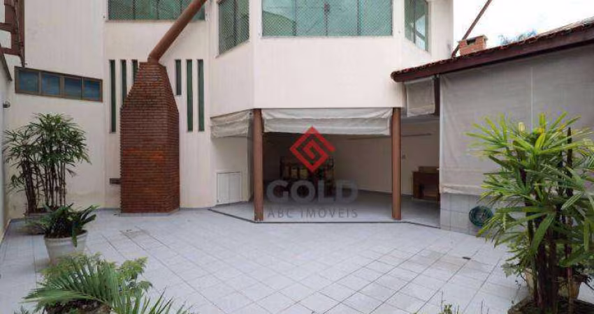 Sobrado com 4 dormitórios, 396 m² - venda por R$ 1.250.000,00 ou aluguel por R$ 7.250,00/mês - Vila Floresta - Santo André/SP