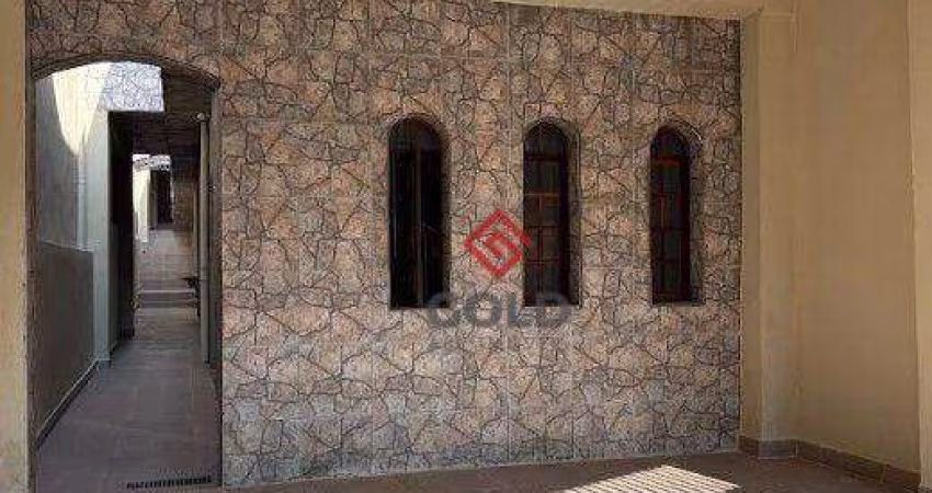 Sobrado para alugar, 120 m² por R$ 2.257,00/mês - Jardim Santo Antônio - Santo André/SP