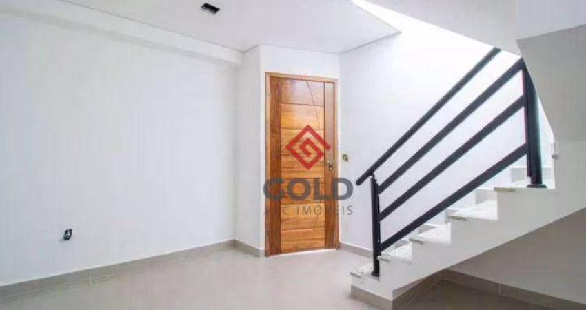 Sobrado com 3 dormitórios à venda, 132 m² por R$ 750.000,00 - Parque das Nações - Santo André/SP
