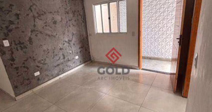 Casa com 2 dormitórios à venda, 123 m² por R$ 400.000,00 - Parque Erasmo Assunção - Santo André/SP