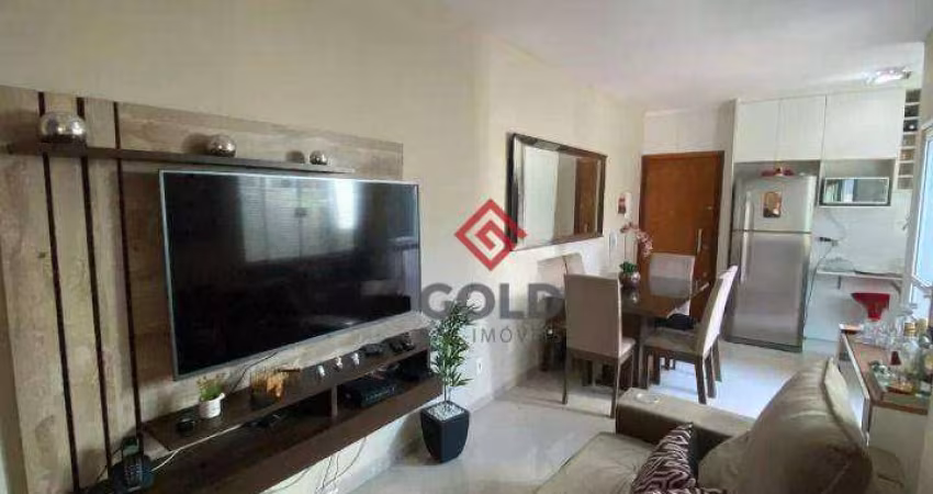Apartamento com 2 dormitórios à venda, 54 m² por R$ 295.000,00 - Parque Novo Oratório - Santo André/SP