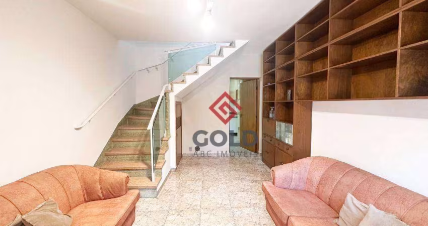 Sobrado com 2 dormitórios, 115 m² - venda por R$ 680.000,00 ou aluguel por R$ 5.030,00/mês - Jardim - Santo André/SP
