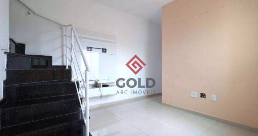 Cobertura com 2 dormitórios à venda, 107 m² por R$ 398.000,00 - Vila Camilópolis - Santo André/SP