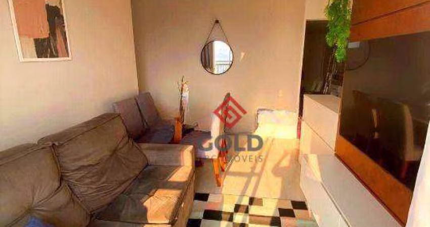 Apartamento com 2 dormitórios à venda, 51 m² por R$ 405.000,00 - Utinga - Santo André/SP