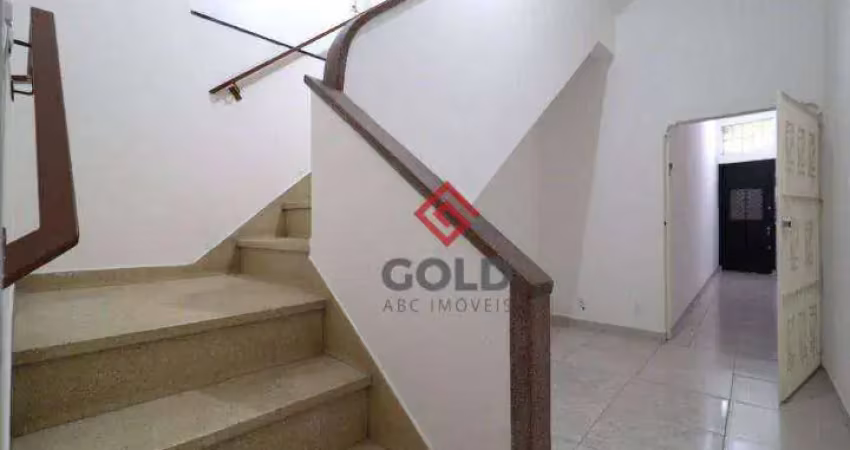Sala, 170 m² - venda por r$ 1.700.000,00 ou aluguel por r$ 4.560,00/mês - vila assunção - santo andré/sp