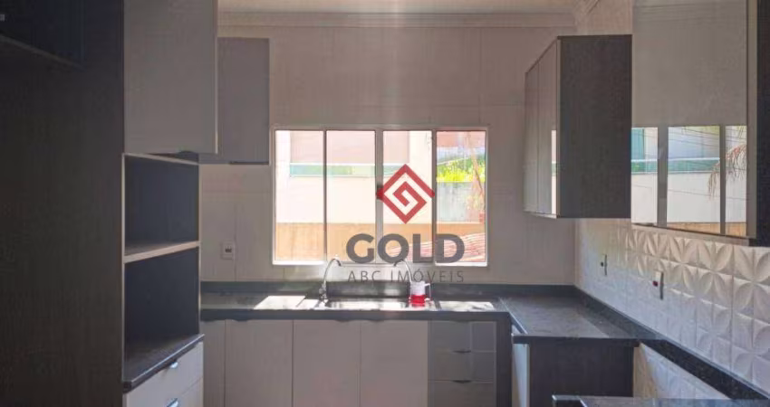 Sobrado com 3 dormitórios à venda, 135 m² por R$ 400.000,00 - Jardim do Mirante - Santo André/SP