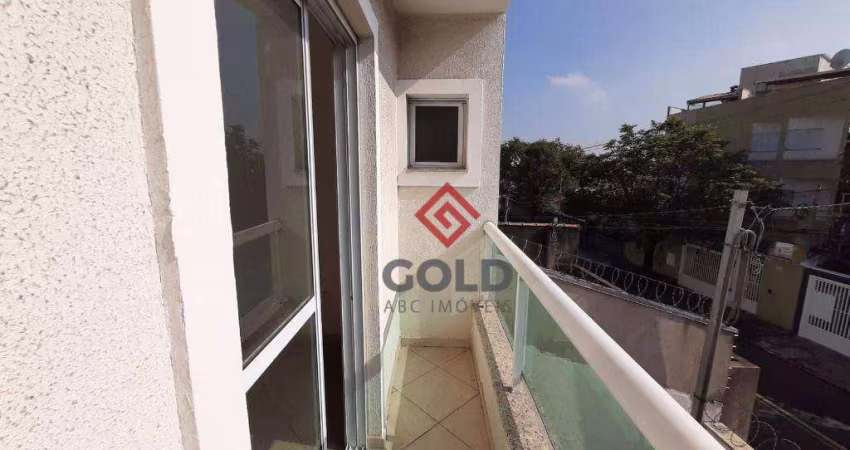 Apartamento para alugar, 82 m² por R$ 2.552,37/mês - Vila Valparaíso - Santo André/SP