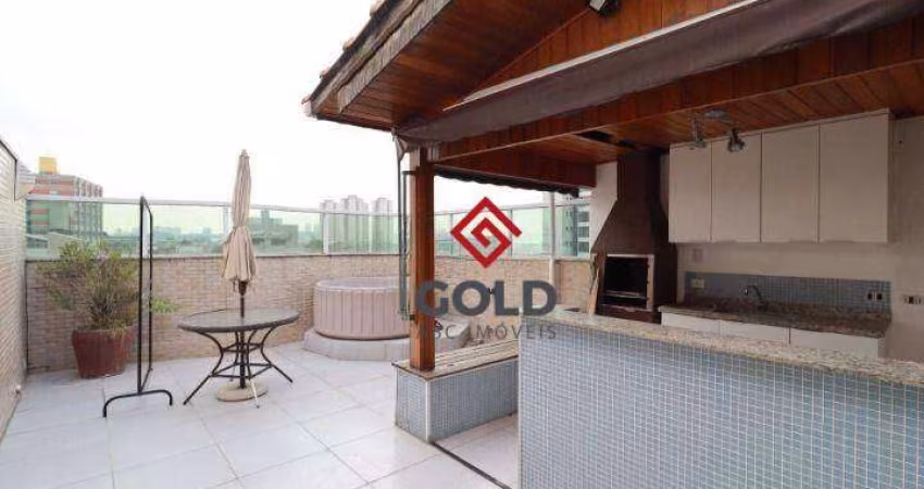 Cobertura com 2 dormitórios, 130 m² - venda por R$ 645.000,00 ou aluguel por R$ 3.800,00/mês - Vila América - Santo André/SP