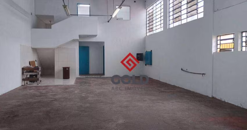 Galpão para alugar, 237 m² por R$ 5.869,58/mês - Jardim Ruyce - Diadema/SP