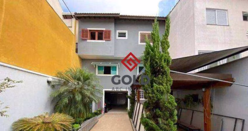 Sobrado com 3 dormitórios à venda, 310 m² por R$ 1.280.000,00 - Vila Camilópolis - Santo André/SP