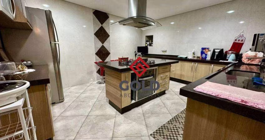 Sobrado com 4 dormitórios à venda, 214 m² por R$ 1.220.000,00 - Vila Curuçá - Santo André/SP